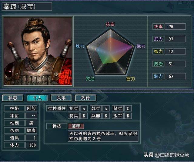 三国志11血色衣冠：科技树各路线最强特技大盘点