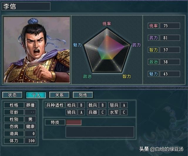 三国志11番外：游戏中各个时期的第一武将，经得起考验吗？