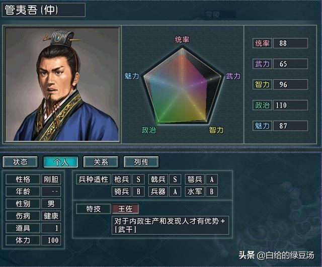 三国志11血色衣冠：被光环系统拒之门外的武将，实在令人可惜
