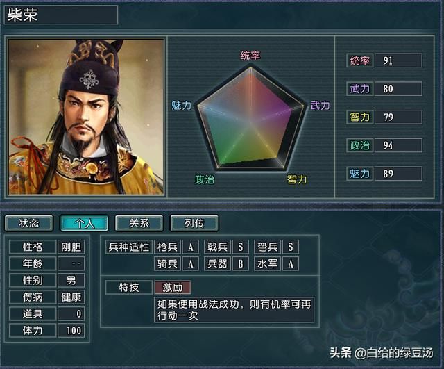 外强中干三国志11血色衣冠：看似强大，实际却颇受限制的特技