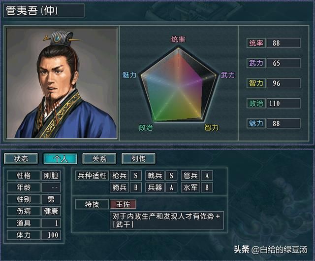 谁是最强光环将？三国志11：各属性光环最强者花落谁家？