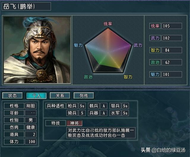 谁是最强光环将？三国志11：各属性光环最强者花落谁家？