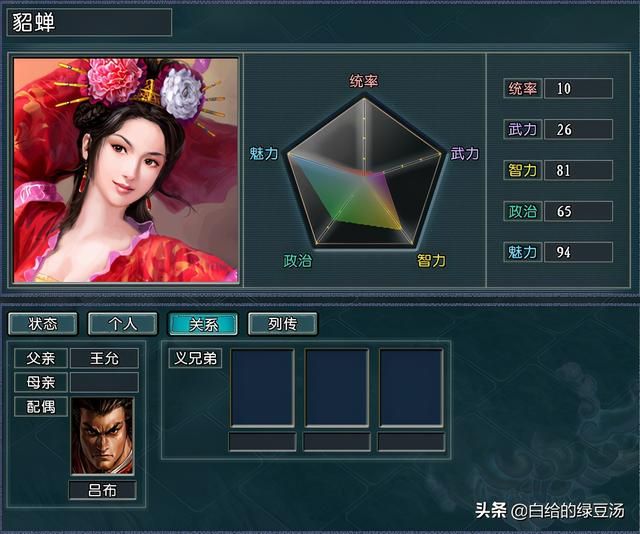 三国志11：何须男儿，父女上阵有何不可？最强父女组合大盘点