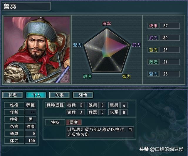 三国志11血色衣冠：游戏中有趣的武将名字有哪些呢？（番外）