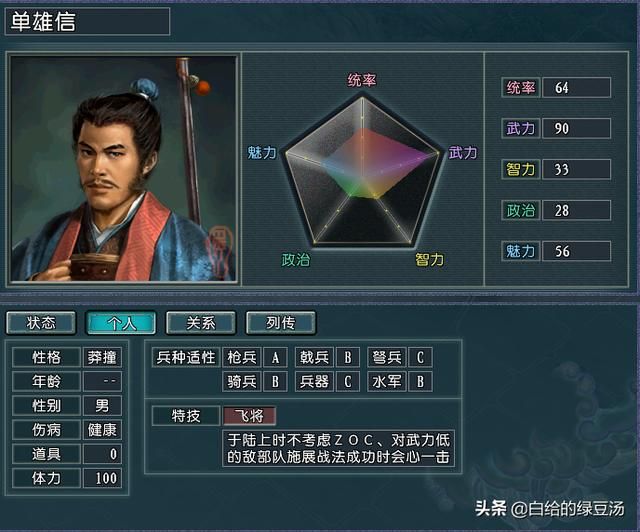 又爱又恨 三国志11血色衣冠：最弱暴击将大盘点