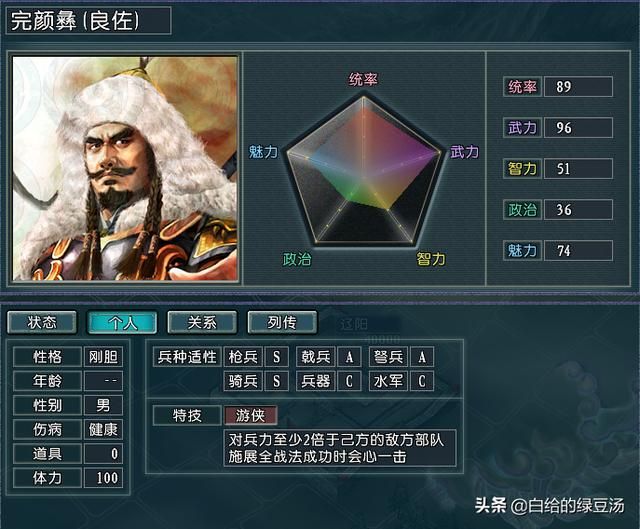 三国志11番外：游戏中各个时期的第一武将花落谁家？（下）