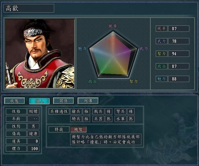三国志11血色衣冠5.0哪个势力好玩（高欢势力强度全评测）