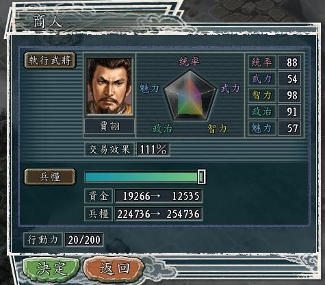 三国志11血色衣冠sire2.01d修改器怎么用11（内政修改介绍）