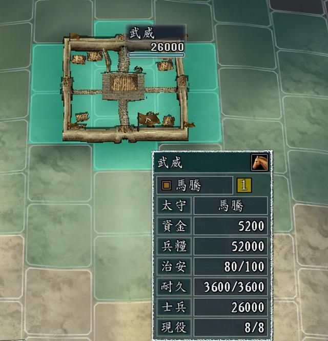 三国志11凉州武威如何发展(三国志11凉州武威城池详细介绍)