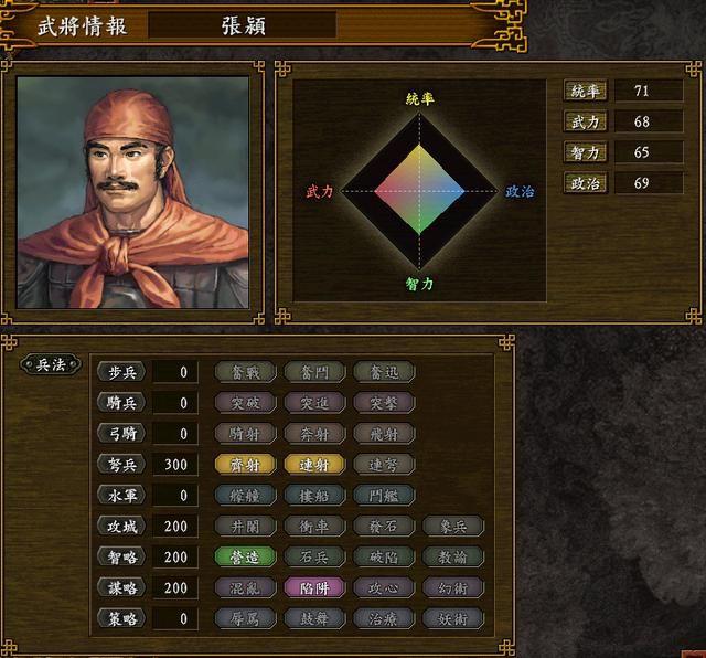三国志9新增武将有哪些（三国志9新增武将属性总和TOP10）