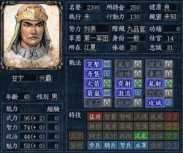 三国志8有哪些武将初始自带猛将称号（各势力猛将称号武将盘点）