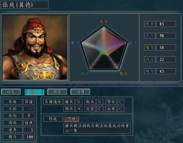 三国志11关羽张飞有哪些特别设计(关羽张飞特别设计汇总)