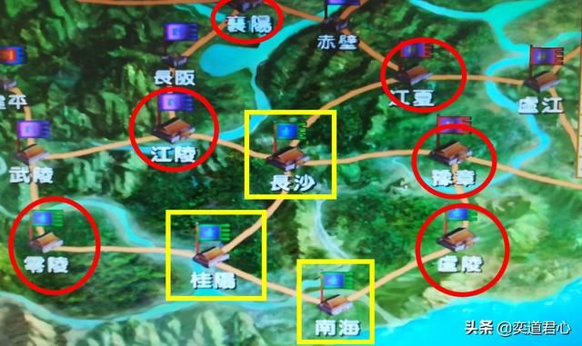 三国群英传3哪些城池是交战前线（五个地区守国门的城池汇总）