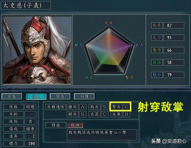 三国志11哪些武将的兵种适性设定有问题(不符武将表现的六个兵种设定)