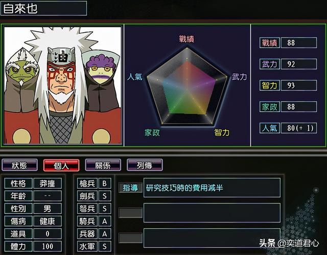 三国志11漫舞春秋木叶阵营有哪些武将(漫舞春秋木叶全武将一览)