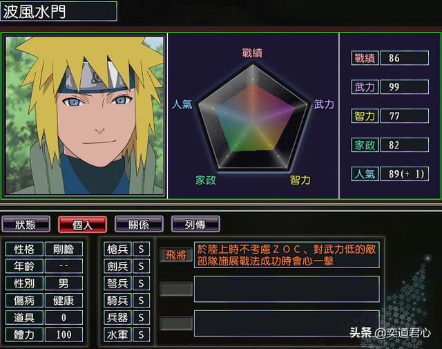 三国志11漫舞春秋木叶阵营有哪些武将(漫舞春秋木叶全武将一览)