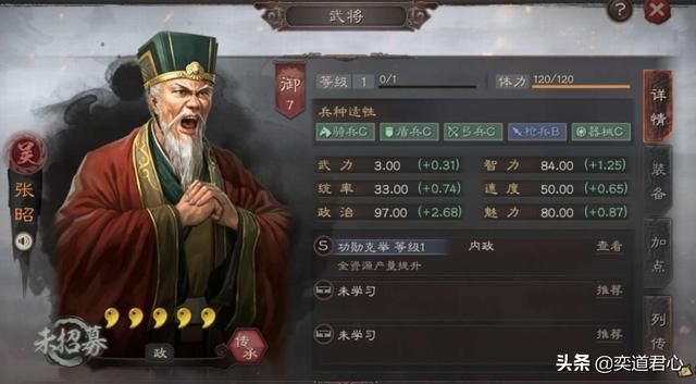 帝王之路张昭英雄怎么样(张昭属性战法英雄羁绊介绍)