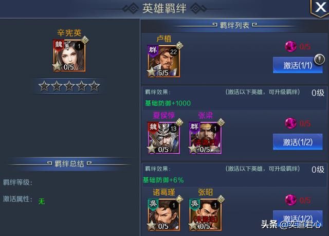 帝王之路辛宪英英雄怎么样(辛宪英属性战法英雄羁绊介绍)