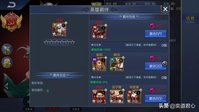 帝王之路马超英雄怎么样(马超属性战法英雄羁绊介绍)