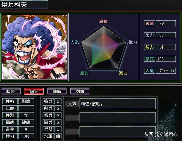 三国志11漫舞春秋G命军阵营有哪些武将(漫舞春秋G命军全武将一览)