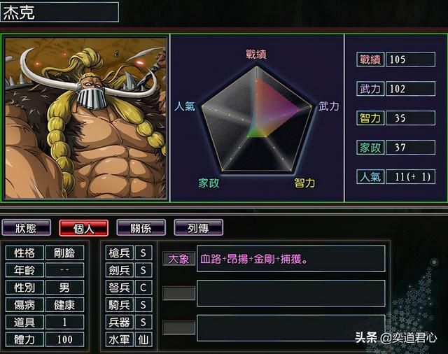 三国志11漫舞春秋凯多阵营有哪些武将（凯多百兽海贼团全武将一览）