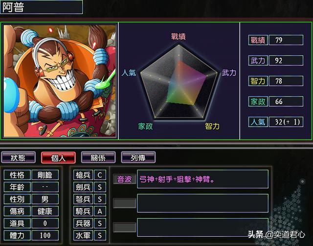 三国志11漫舞春秋凯多阵营有哪些武将（凯多百兽海贼团全武将一览）