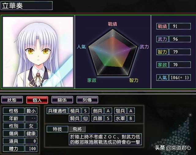 三国志11漫舞春秋亚丝娜阵营有哪些武将(漫舞春秋亚丝娜全武将一览)