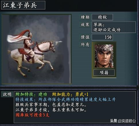 风林火山春秋秦汉有哪些特殊兵种(春秋秦汉九大特色兵种一览)