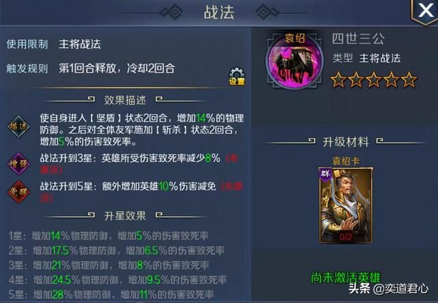 帝王之路袁绍英雄怎么样(袁绍属性战法英雄羁绊介绍)