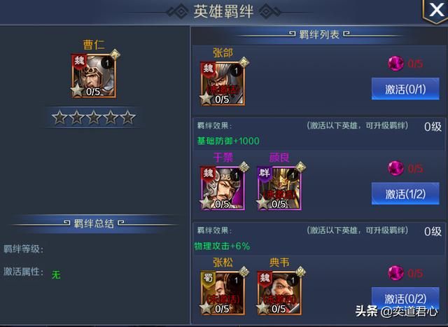 帝王之路曹仁英雄怎么样(曹仁属性战法英雄羁绊介绍)