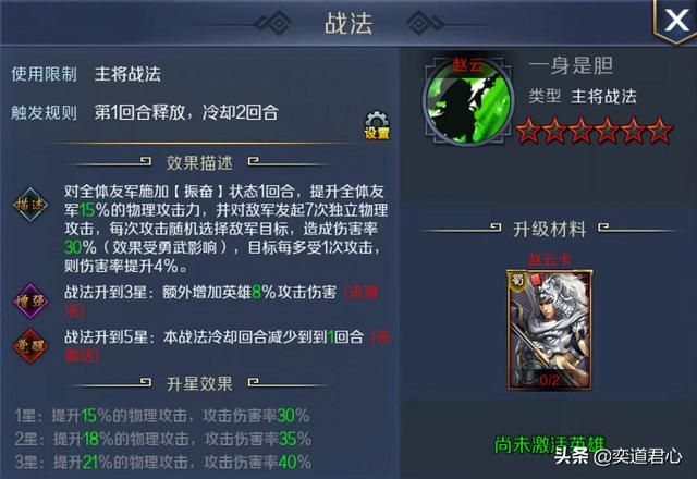 帝王之路赵云英雄怎么样（赵云属性战法英雄羁绊介绍）