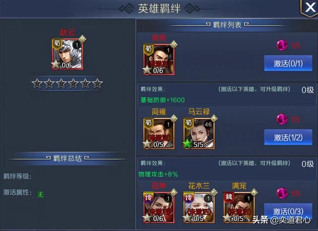 帝王之路赵云英雄怎么样（赵云属性战法英雄羁绊介绍）