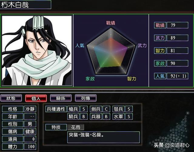 三国志11漫舞春秋死神阵营有哪些武将（漫舞春秋死神全武将一览）