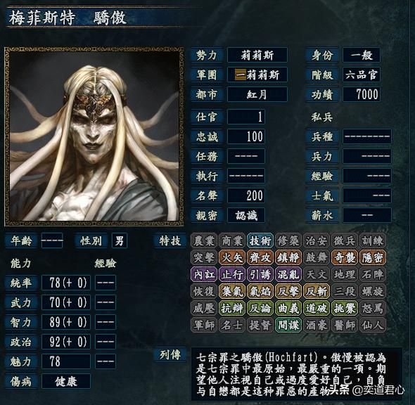 三国志10至尊释厄莉莉斯势力怎么样（莉莉斯七宗罪阵营武将介绍）