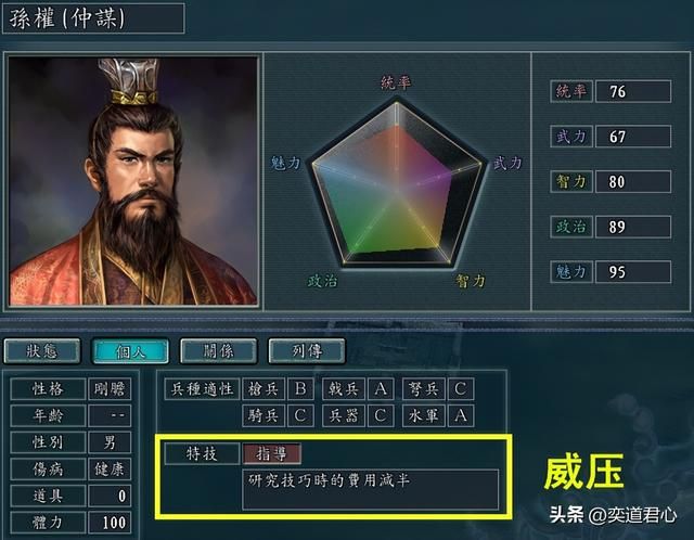 三国志11有哪些名不经传却有特技的将领（九个让人一头雾水的武将）