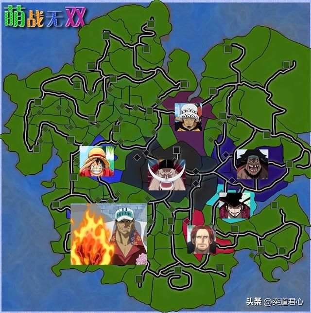 三国志11漫舞春秋海贼王内战谁最强（六大反对海军本部势力评级）