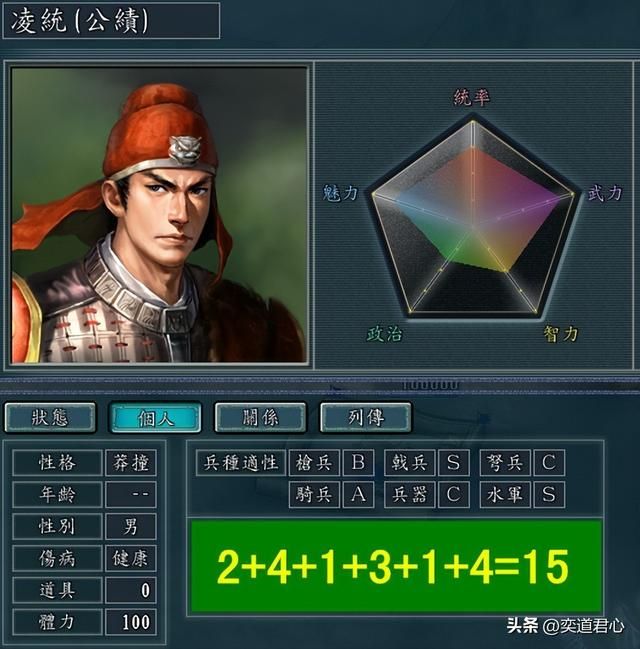 三国志11江东十二虎臣谁最会用兵（十二虎臣六大兵种总分排名）