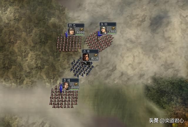 三国志11各种将字头特技三武将单挑吕布谁会赢(吕布单挑实况解说)