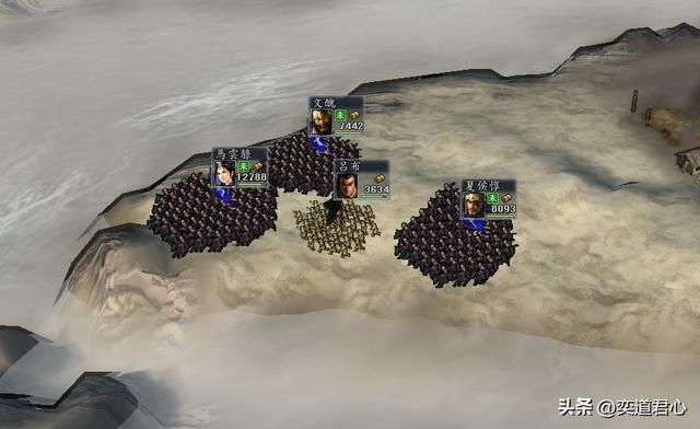 三国志11各种将字头特技三武将单挑吕布谁会赢(吕布单挑实况解说)