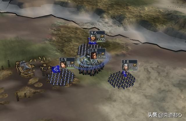 三国志11各种将字头特技三武将单挑吕布谁会赢(吕布单挑实况解说)