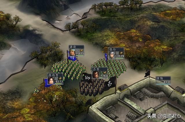 三国志11各种将字头特技三武将单挑吕布谁会赢(吕布单挑实况解说)