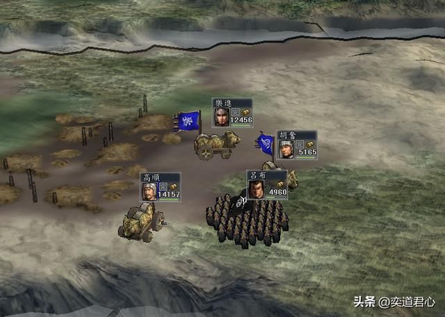 三国志11各种将字头特技三武将单挑吕布谁会赢(吕布单挑实况解说)