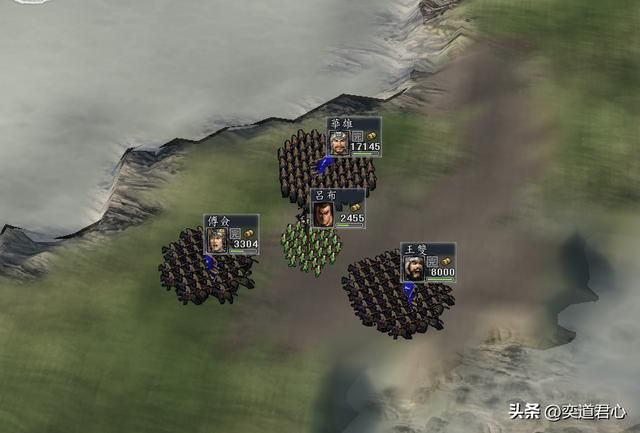 三国志11各种将字头特技三武将单挑吕布谁会赢(吕布单挑实况解说)