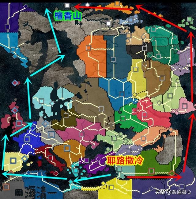 三国志11：开局在耶路撒冷的以色列能否坚持到迁徙夏威夷的那一刻