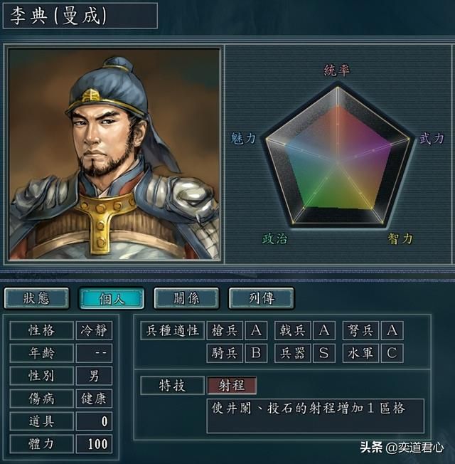 三国志11哪些将领因短命而屈居二线（八个早逝的二线武将盘点）