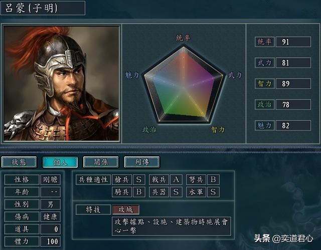 三国志11哪些武将特技该为攻城（真正有资格搭配攻城的九大猛将）