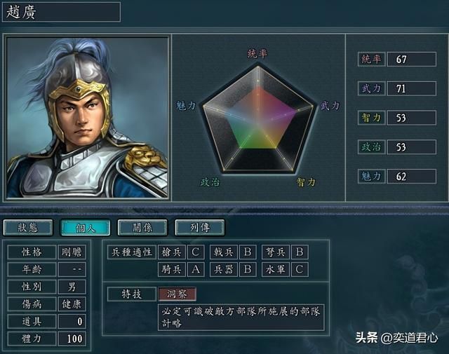 三国志11顶级武将的子嗣谁最像老爸（最适合继承父亲特技的武将）