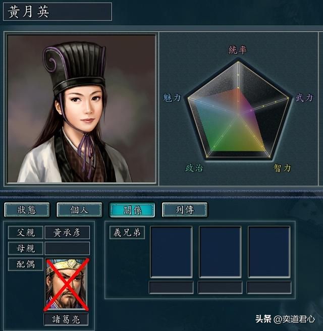 三国志11哪些女性武将最容易遭人惦记（常被杀夫娶妻的五个将领）