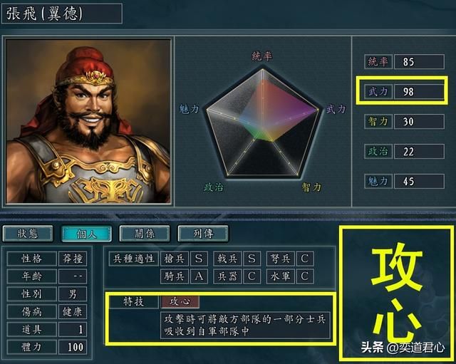 三国志11史实武将特技应该怎么设计?蜀汉名将史实特技设定猜想