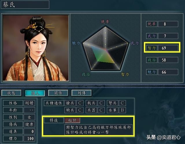 三国志11哪些武将特技可以是秘计（有资格搭配秘计的六大猛将）